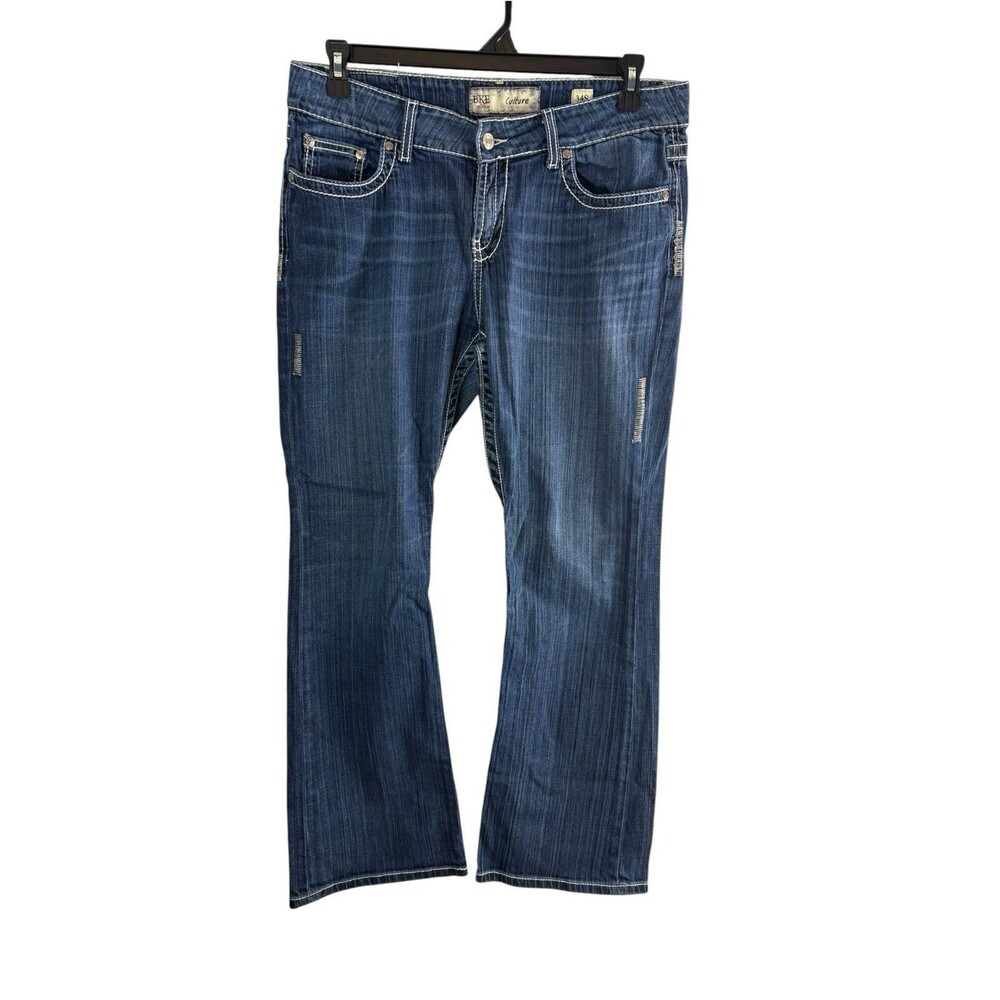 BKE Womens Jeans Culture Adult Size 34S Boot Cut Denim Medium Wash Stretch